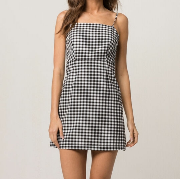 Tilly's Dresses & Skirts - Ivy and main black and white gingham dress C4